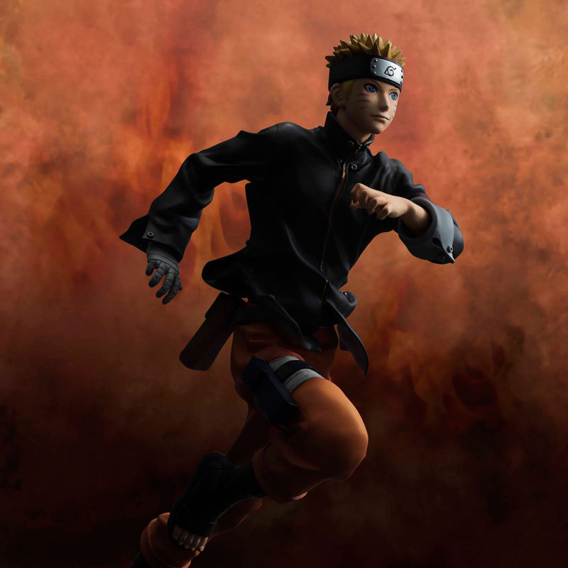 gem 火影忍者 the last 漩涡鸣人 奔跑 盒装手办 公仔摆件 模型