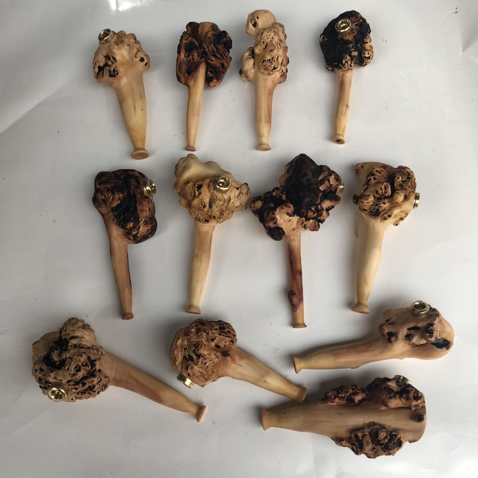 小号黑果木山茶木背捶旅游景区庙会麻梨疙瘩随型健身捶背批发