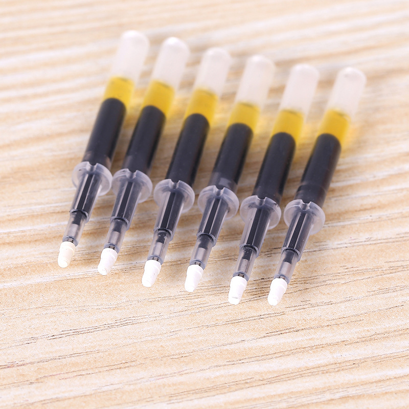 Factory Direct Sales Black Full Needle Tube Short Refill Water-Based Refill Gel Pen Refills Wholesale