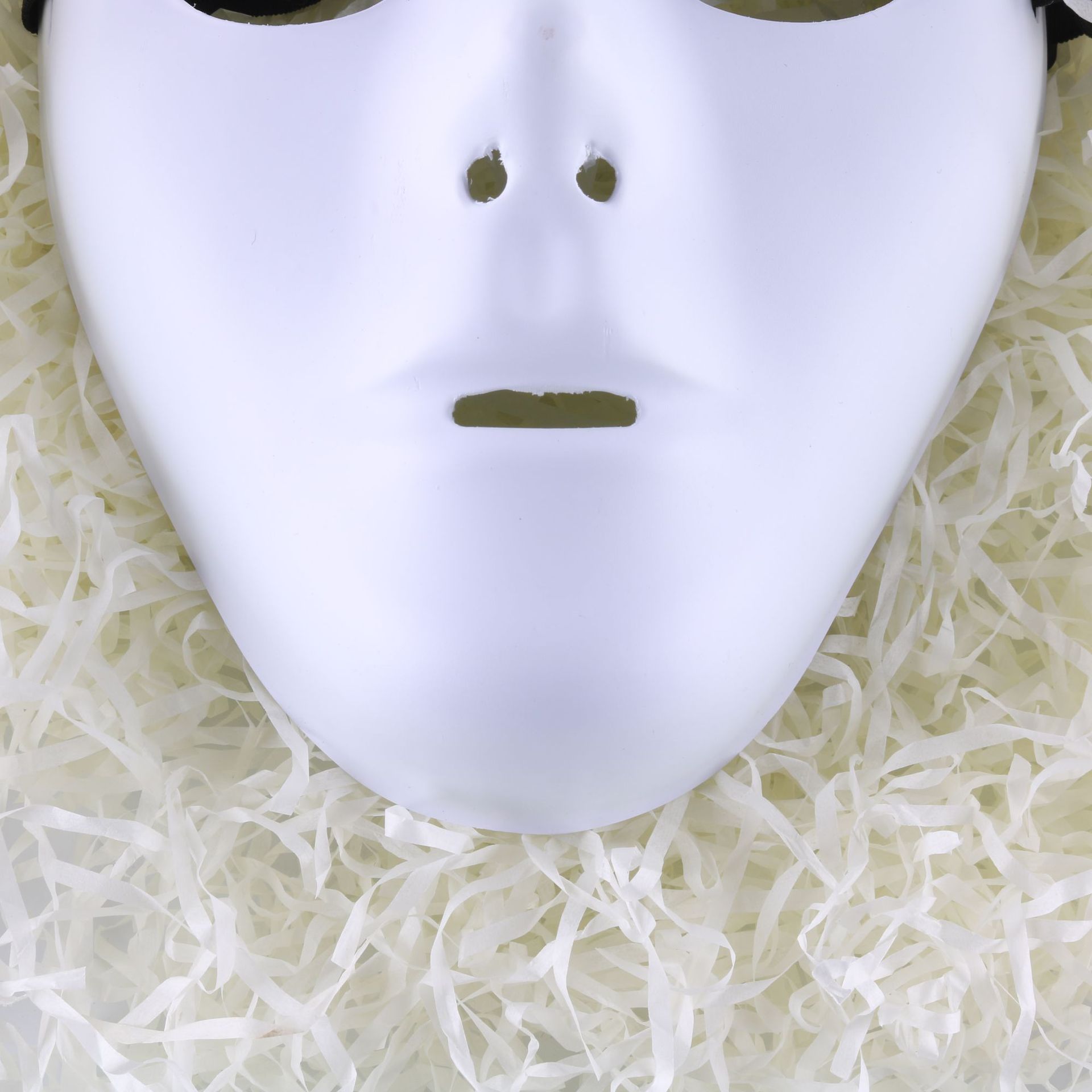 环保pvc街舞假面舞客 鬼舞步白色面具日本和风死神小丑街舞面具