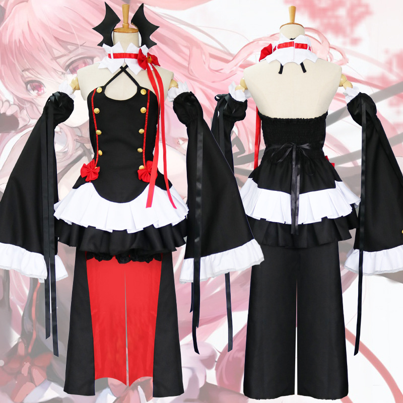 终结的炽天使克鲁鲁采佩西衣服 吸血鬼女王cos动漫服装cosplay