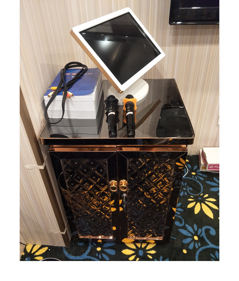 定制做ktv夜场娱乐会所包厢包间房机器设备功放柜点歌台机柜箱子