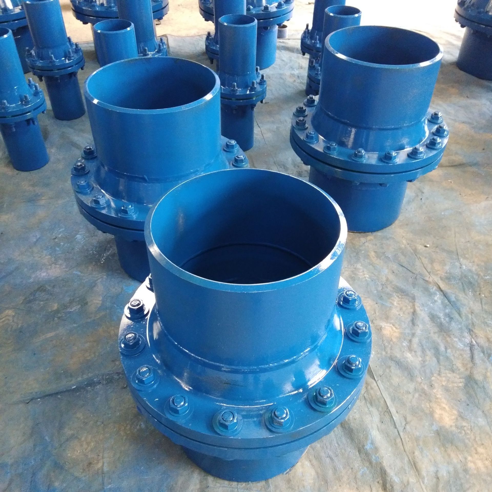 凯浩管道制作dn500绝缘法兰天然气管道用绝缘接头