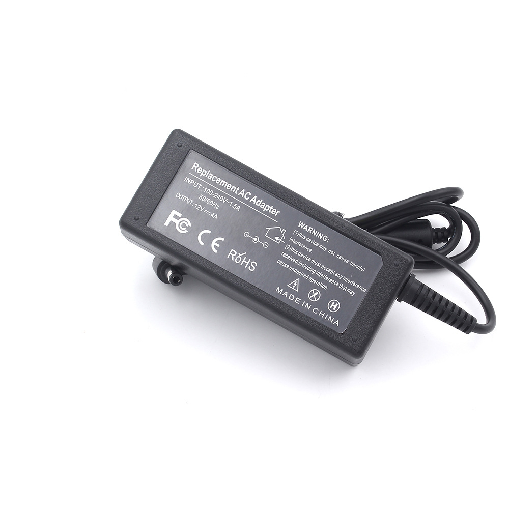 厂家直销 绿快12v4a 48w液晶显示器电源适配器 lcd led