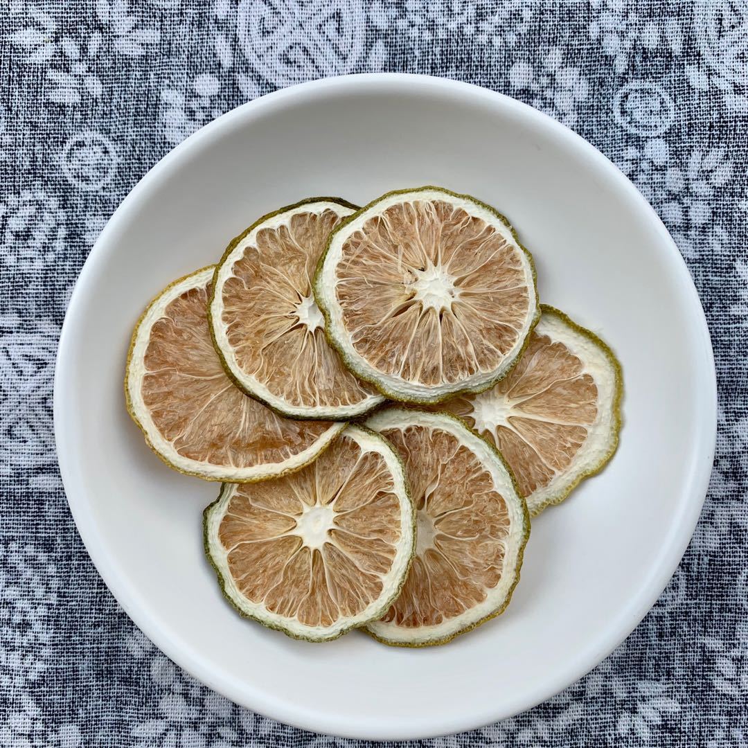 博柠柠檬干500g泡水无籽香水柠檬片烘干去皮即食泡茶柠檬茶