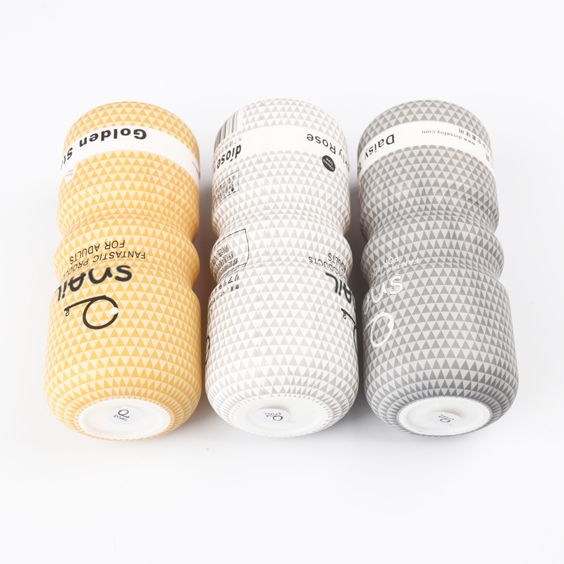 snail cup阴茎训练器男用便携飞机杯 口角杯男士自慰器蜗牛飞机杯