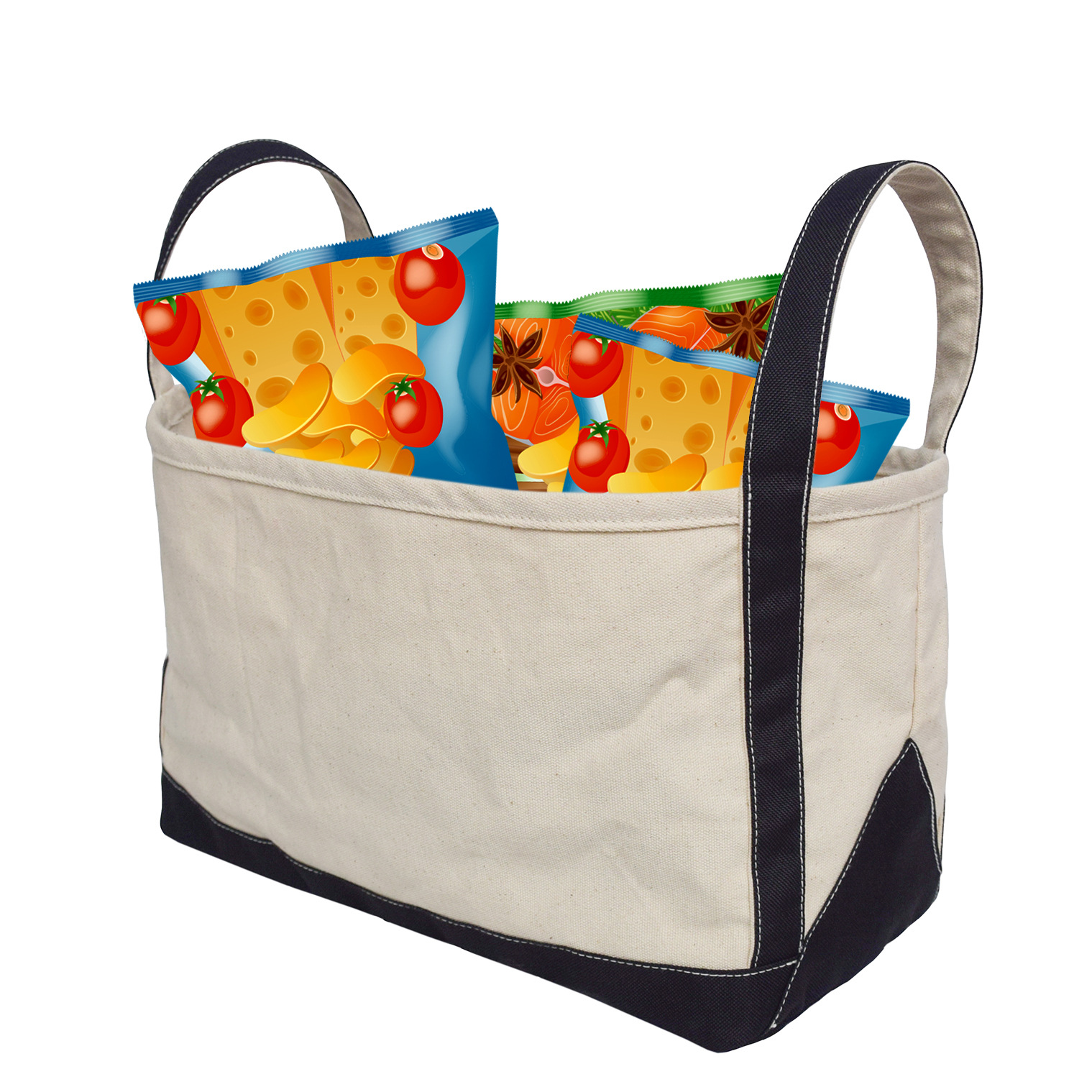 家居用品多用途帆布收纳袋儿童玩具衣服衣物储物置物包购物袋