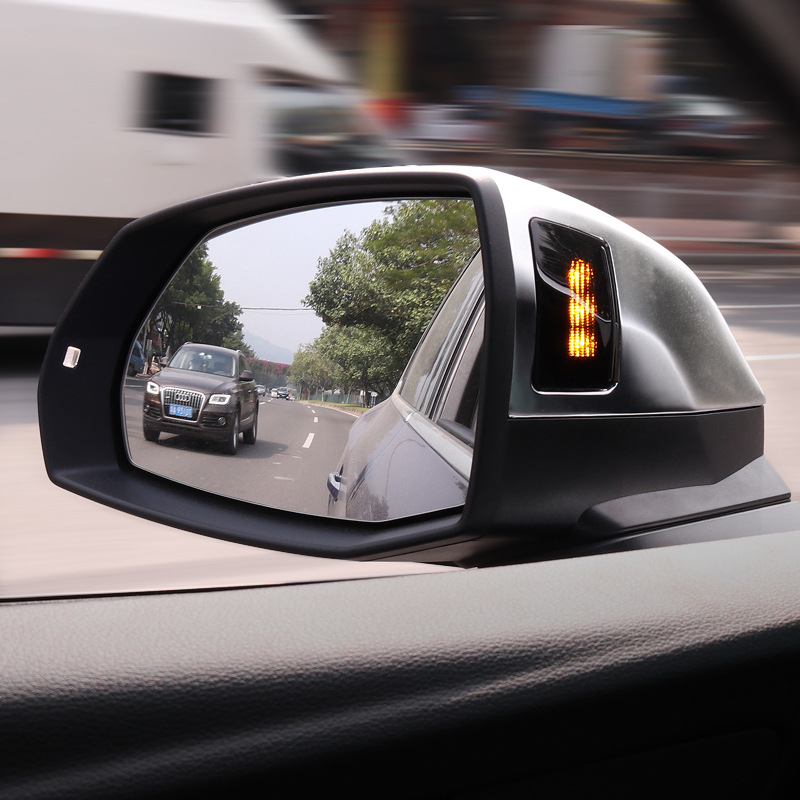 适用奥迪q5la5q7变道辅助系统新a4l后视镜并线辅助灯盲区监测预警