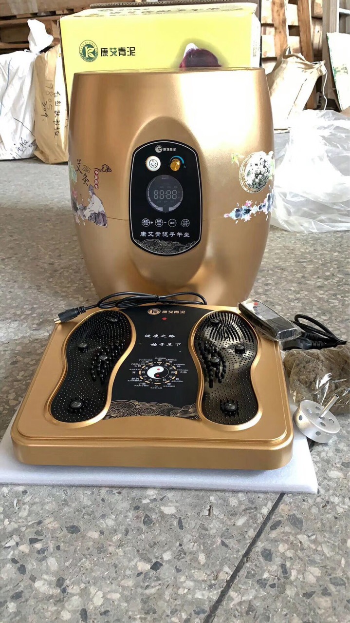 会销礼品 子午坐灸仪足灸熏蒸一体 子午足灸艾灸理疗仪 艾灸足灸