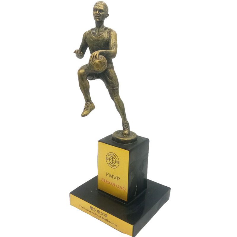 nba总冠军1:1常规赛mvp篮球比赛奖杯纯手工制作定制球迷