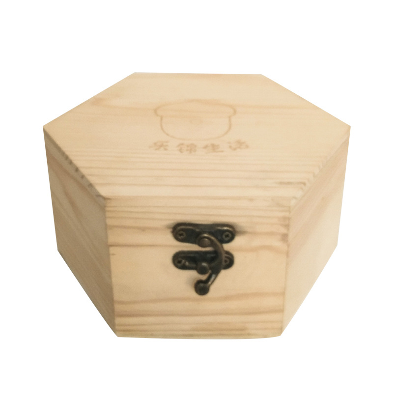 Packing Box Wooden Multifunctional Storage Box Gift Packing Box Wooden Accessories Jewellery Christmas Eve Fruit with Lid Storage Box