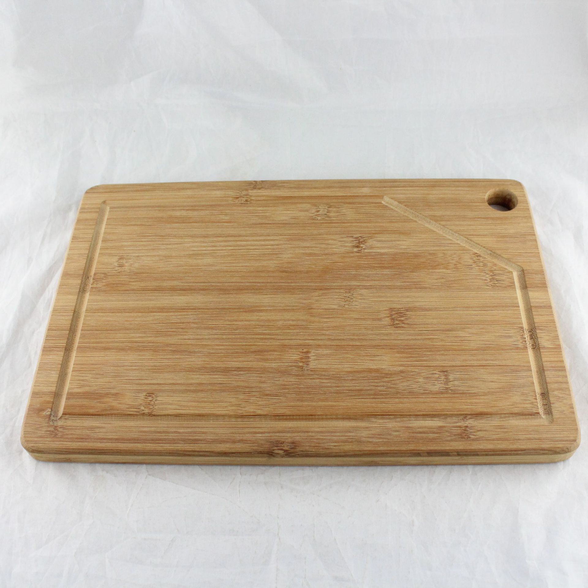 毛竹 碳化色侧压压挖空带槽菜板