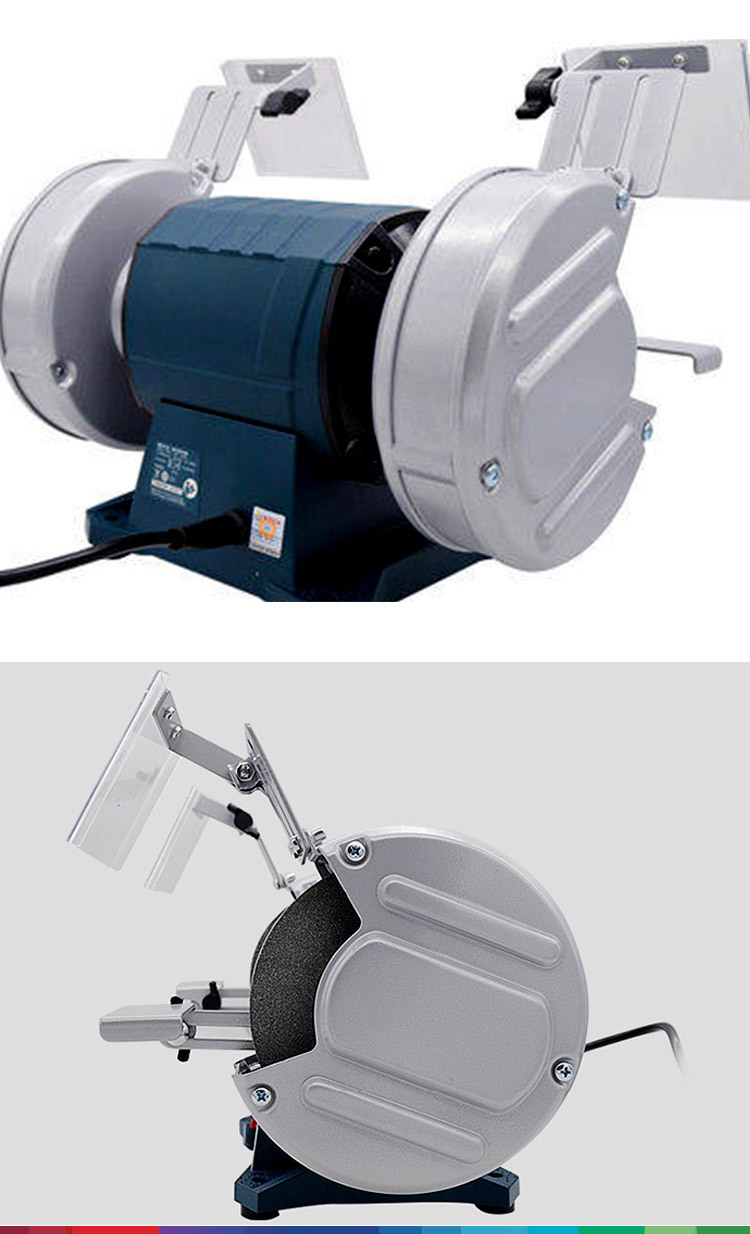 博世台式砂轮机 双轮台式打磨机台磨机金属台式磨刀机 gbg60-20