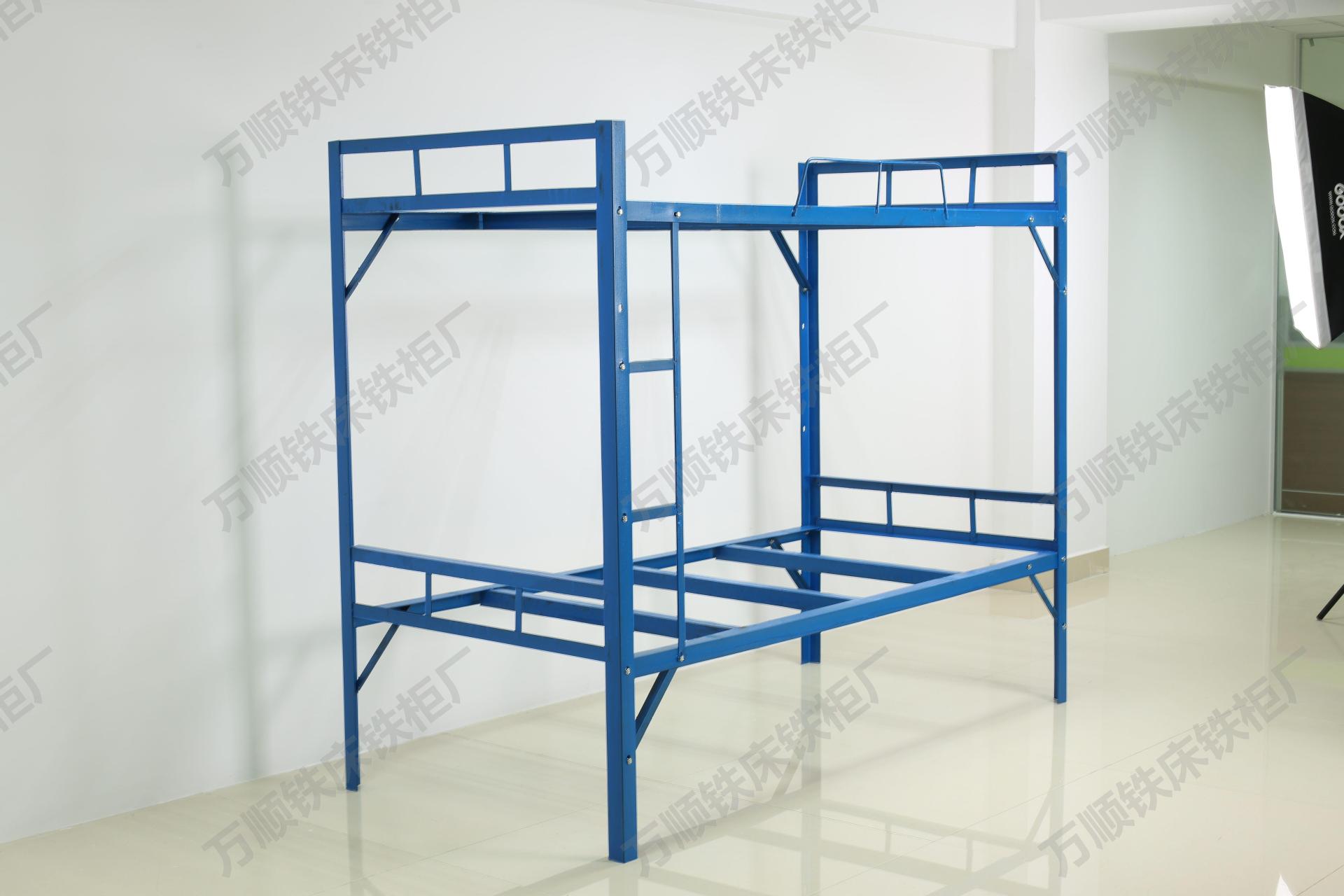 5*5角铁床工地专用结实耐用性价比高 员工宿舍烤漆角铁床厂家