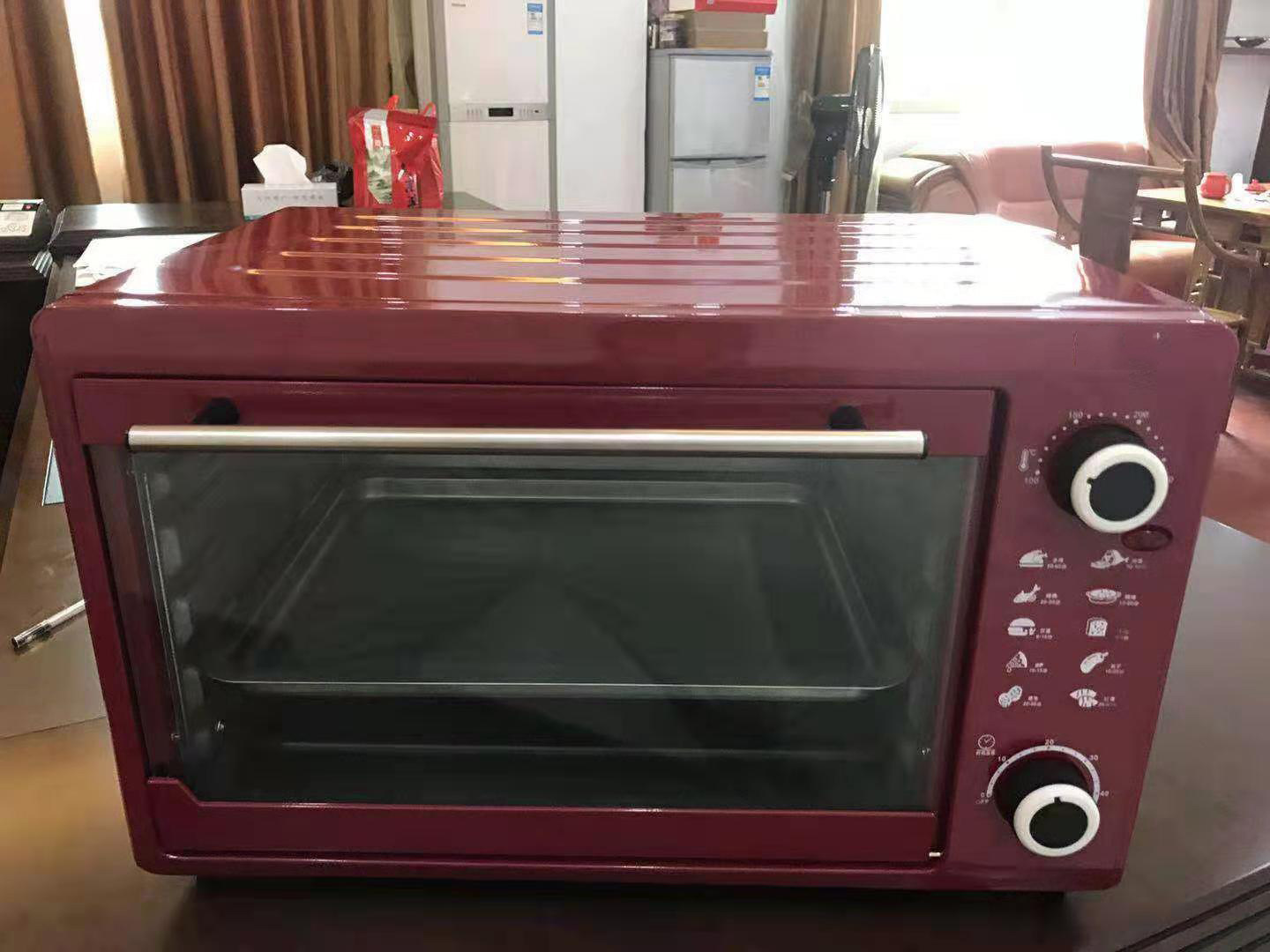 厂家直销家用酷迪熊电烤箱12l 小霸王电烤炉多功能烘焙定时控温