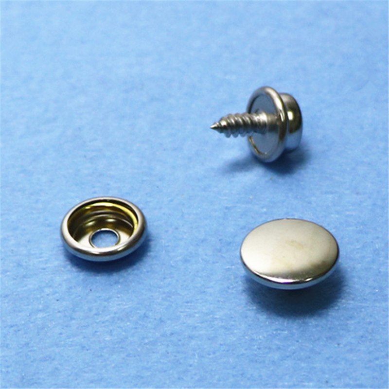 帆布扣螺丝钉固定扣10mm不锈钢螺丝铜扣螺丝大白扣游艇扣四合扣子