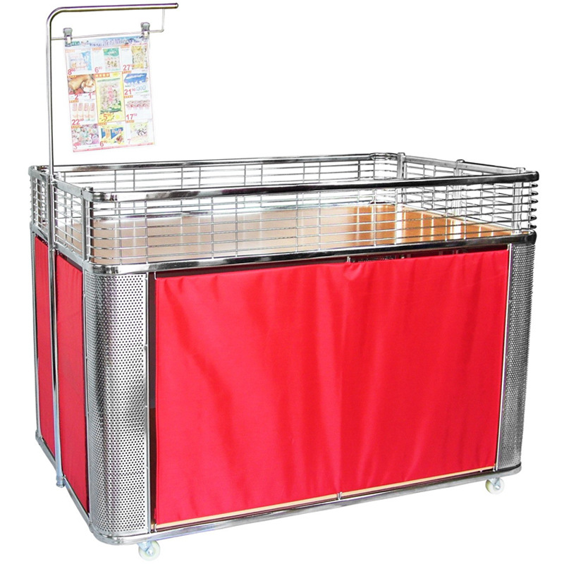 心邦 品牌直销 豪华型电镀折叠促销车花车促销车超市促销车甩货车