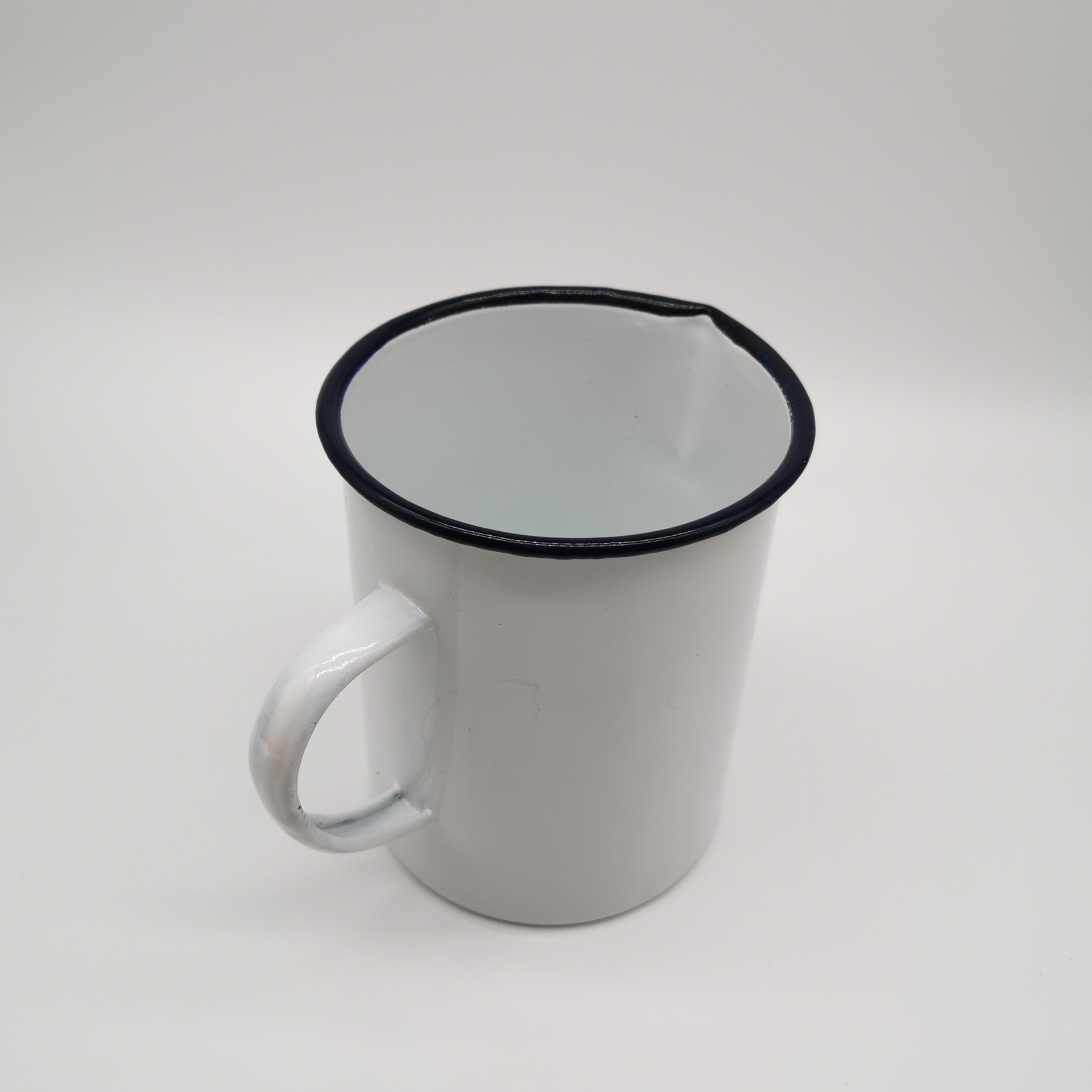搪瓷量杯搪瓷杯1000ml带手柄量杯