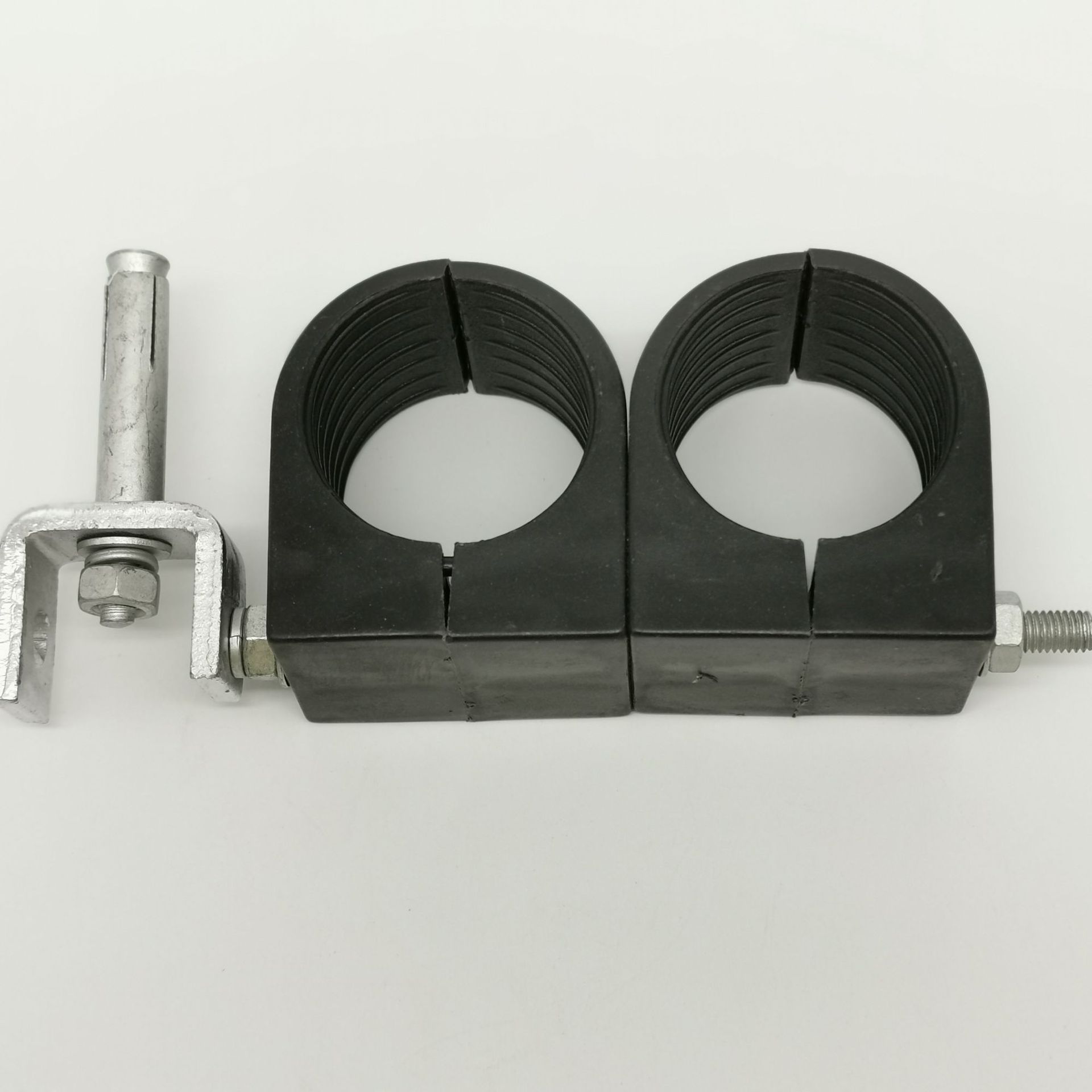 厂家现货 量大价优 13/8 双联双孔 优质 沿墙型 不锈钢 馈线卡