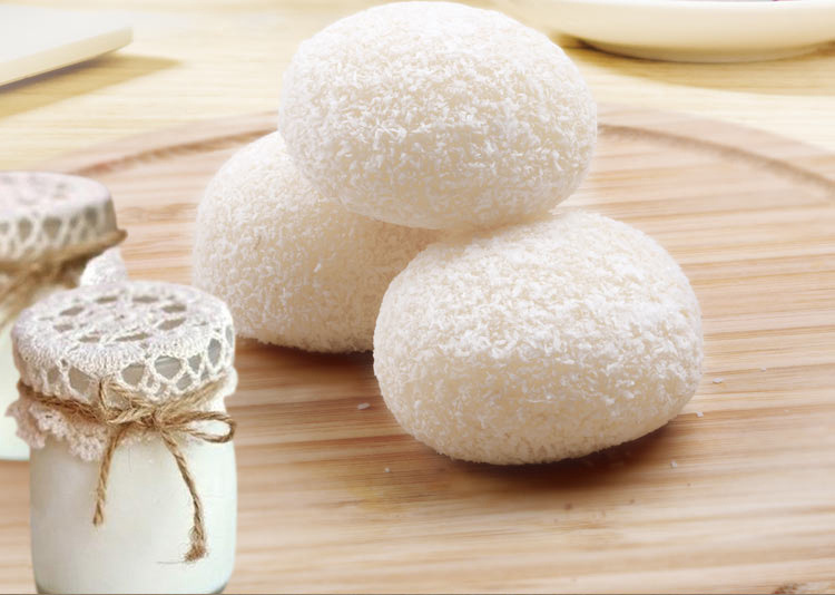 亚洲之星椰蓉酸奶大福 10包*20个 酒店半成品食材甜点下午茶即食