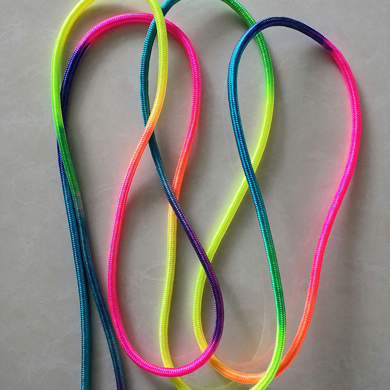 热销批发3mm彩色渐变挑花圆绳,翻花绳,儿童益智类翻绳游戏玩具