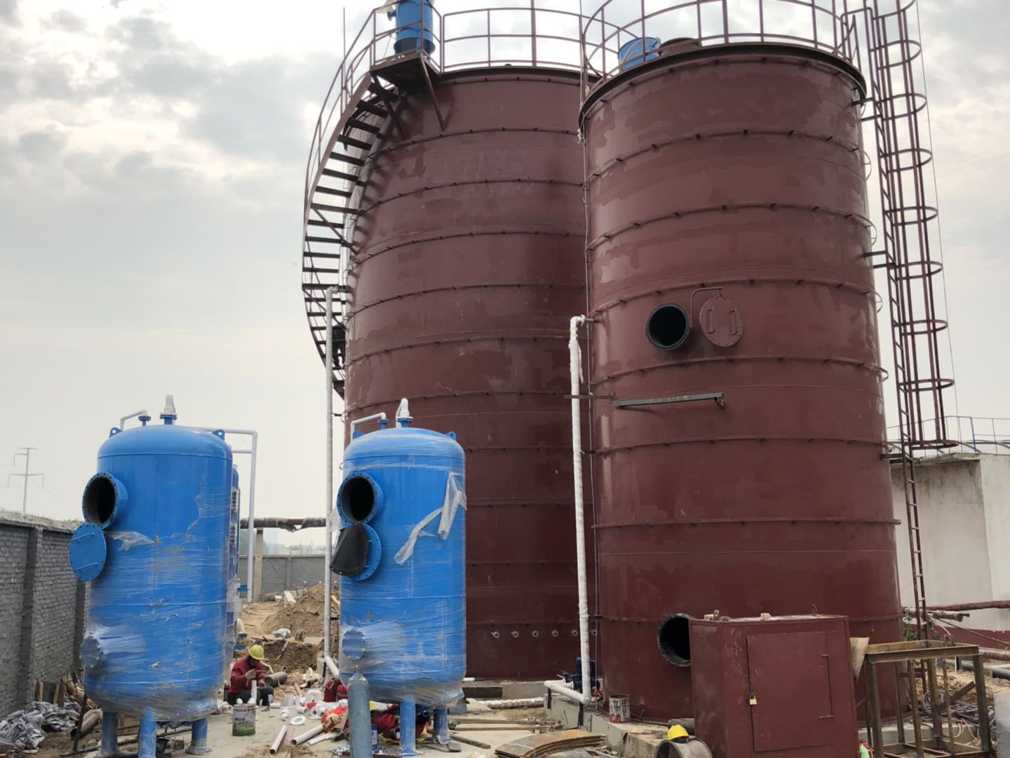 uasb高浓度废水设备 污水处理成套设备厌氧罐反应器 厌氧塔
