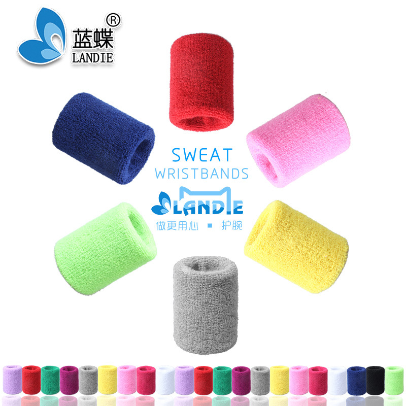 Children's Wristband Youth Children Sports Running Outdoors Basketball Sweat-Absorbent Wipe Sweat Polyester Cotton Terry Hand Strap