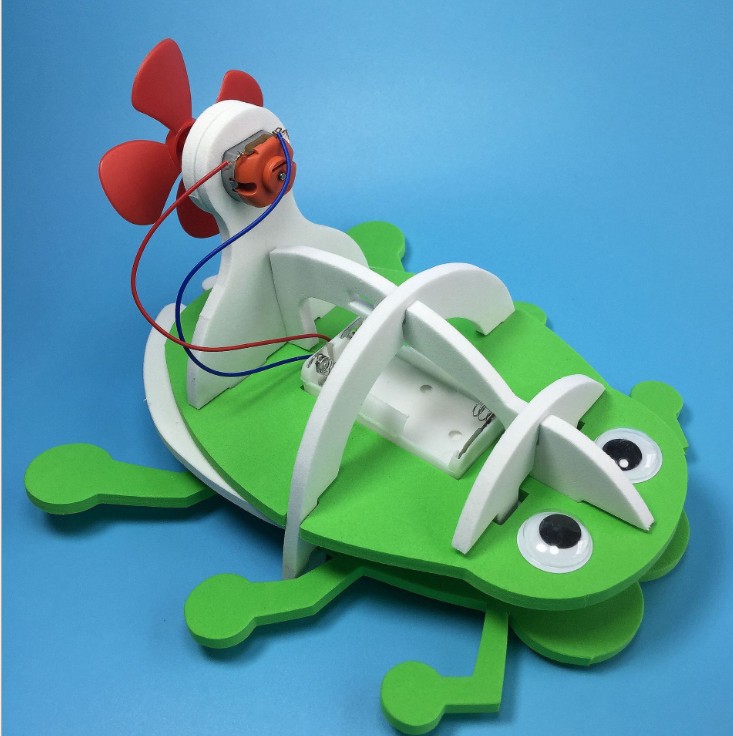 创意高科技小制作小发明科学实验小甲虫diy水陆两栖车学生玩具