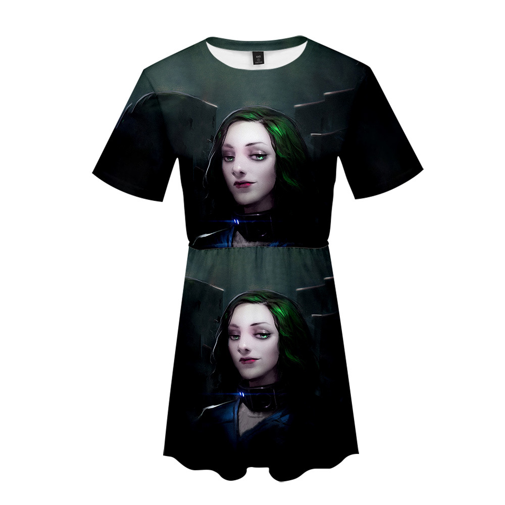 新款2019 天赋异禀北极星小姐姐polaris 时尚舒适3d女款连衣裙