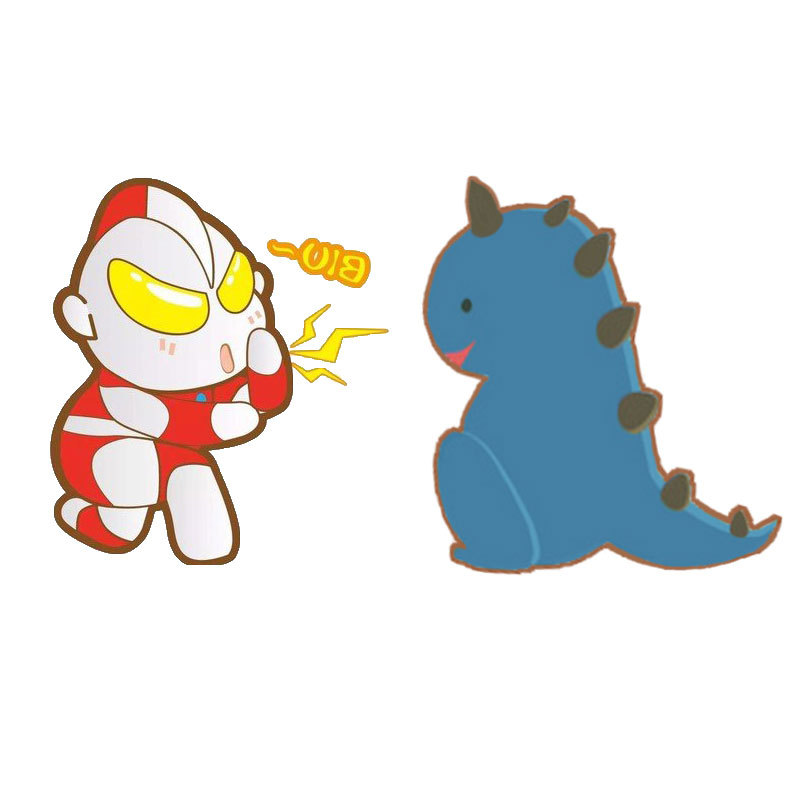 蛋糕装饰摆件 奥特曼小怪兽烘焙装饰儿童生日 装饰公仔手办玩具