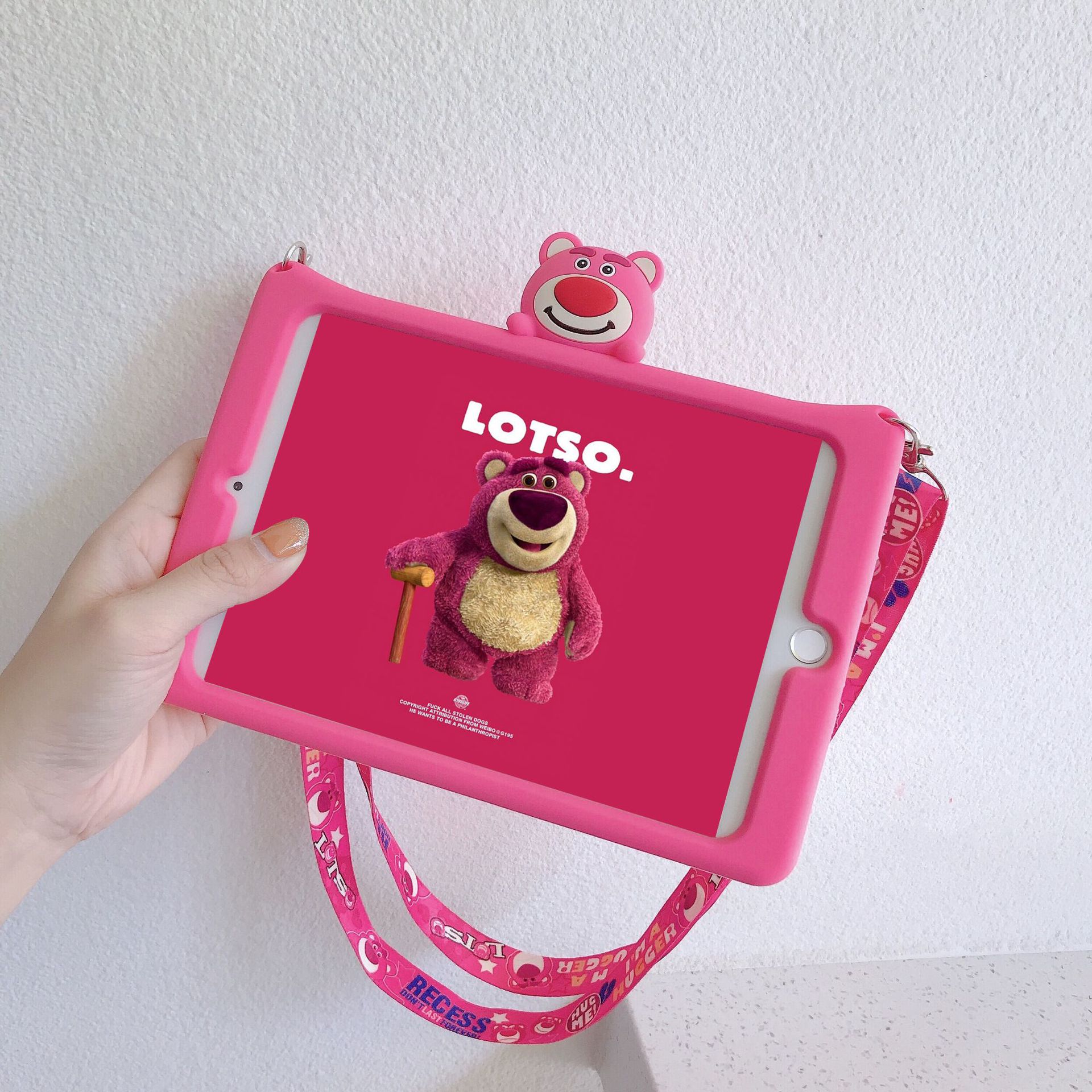 卡通可爱2018新ipad air2保护套2019平板mini5硅胶套mini3/4软壳