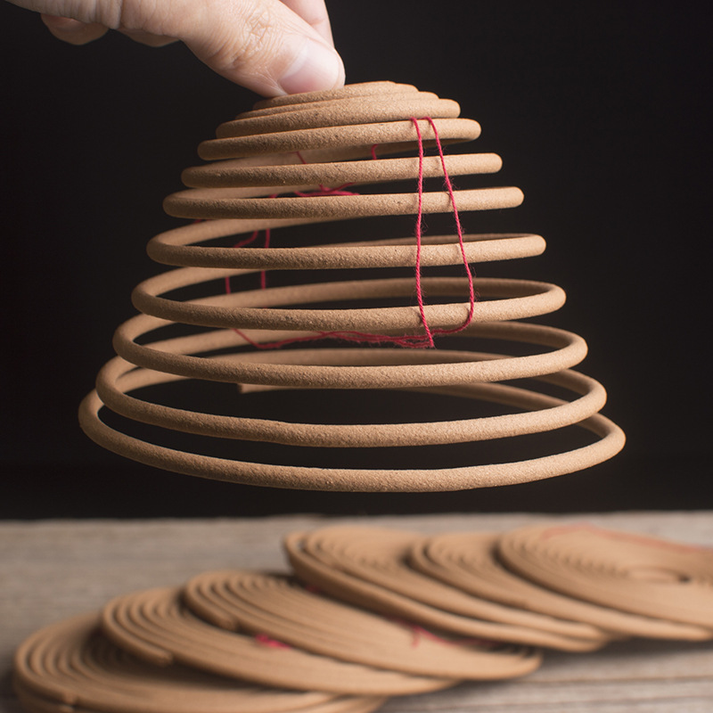 澳洲24小时檀香礼佛供佛香盘香居家香薰 家用佛堂大盘香环香