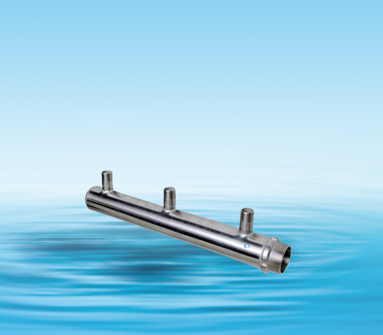 单头304不锈钢分水器3口分水器分流管集水分水条阀门配件批发