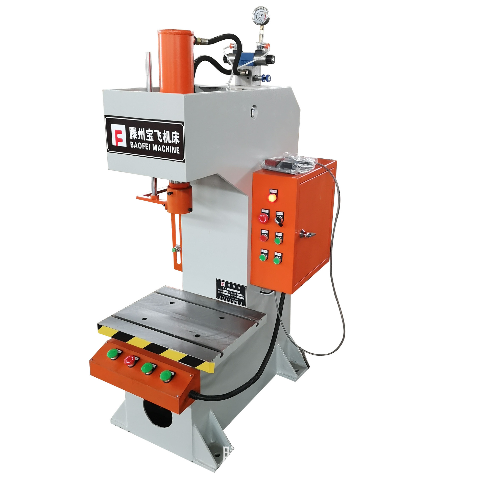 现货供应3吨单臂液压机 10t小型电动压力机 立式数控单柱油压机