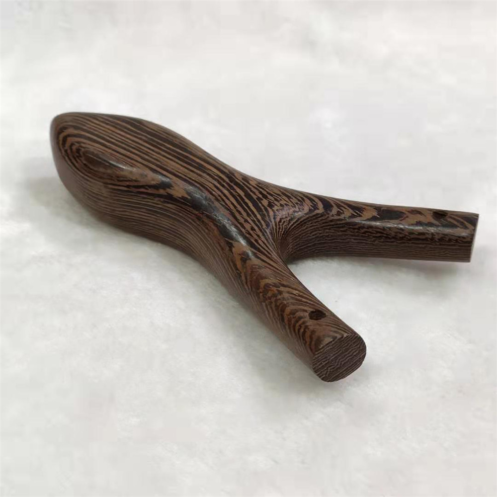 鸡翅木弹弓实木质弹弓户外休闲娱乐弹弓木叉竞技握手指按摩送皮筋