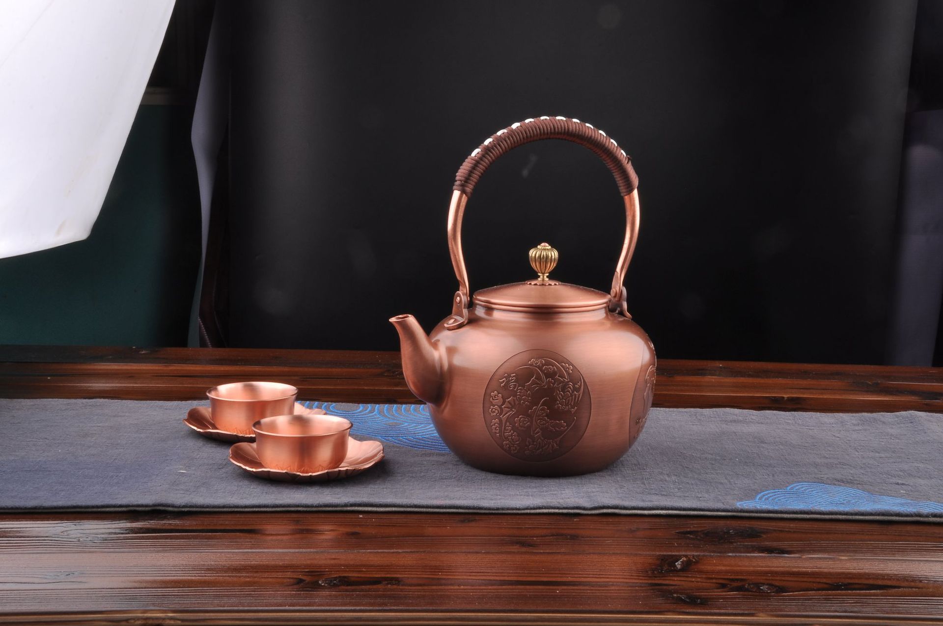 6l养生泡茶铜壶功夫茶具茶壶