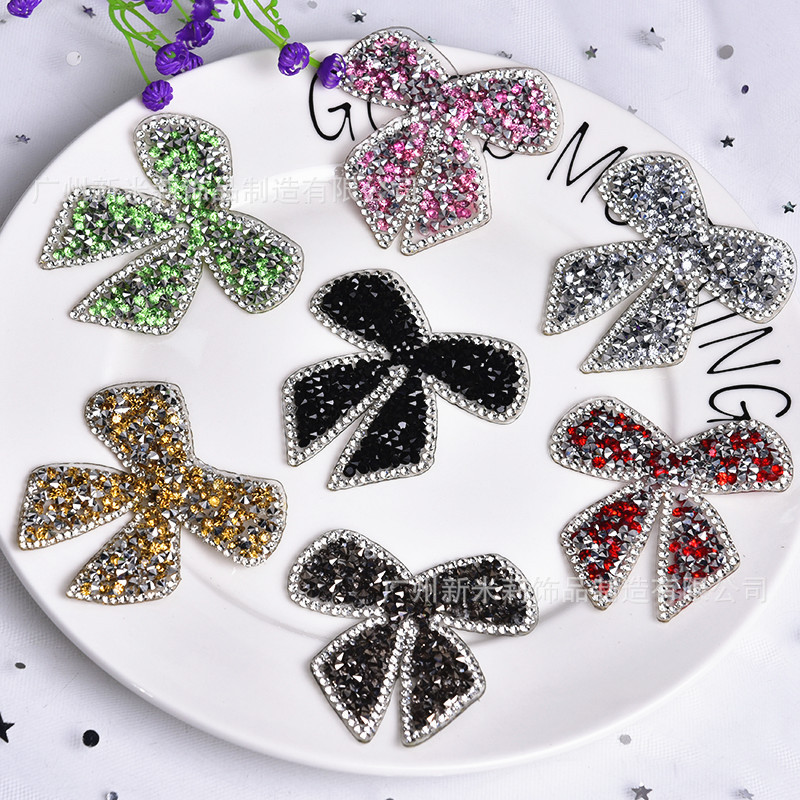 蝴蝶烫钻图案