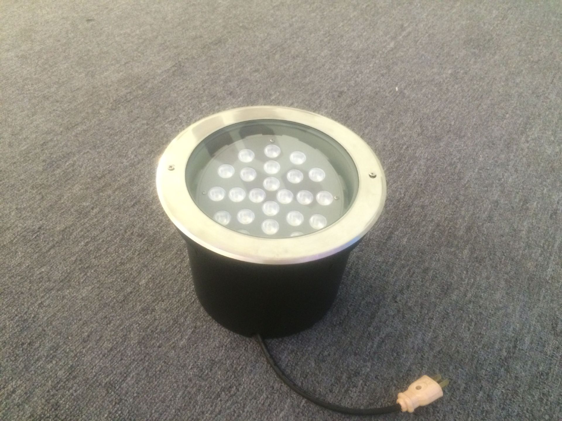 新款旋转埋地灯户外防水调角度地埋灯3w5w7w公园广场投射灯