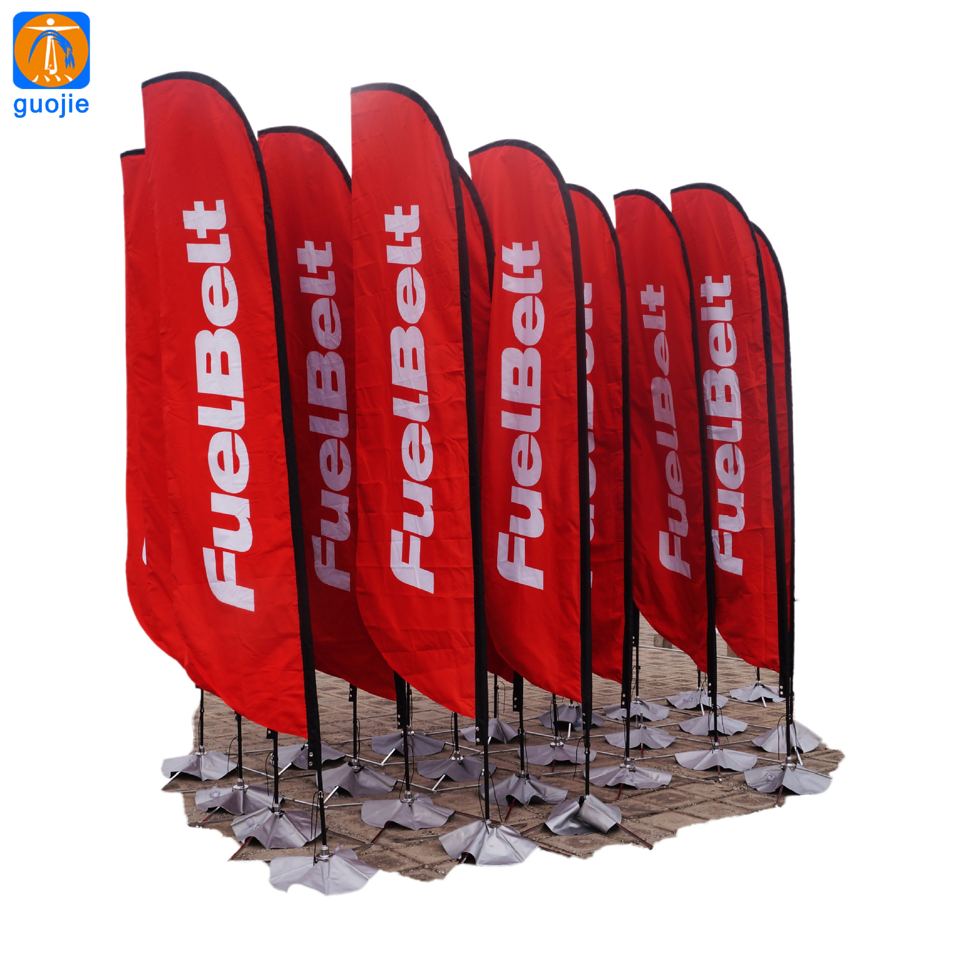 定制批发 铝合金旗杆沙滩旗 活动注水旗刀旗水滴旗来图定制-阿里巴巴