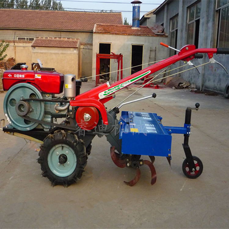 莱芜手扶起垄旋耕犁地机多功能手扶起垄旋耕机大姜大葱开沟培土机