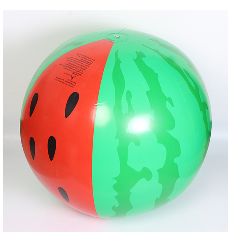 厂家直销 沙滩球 pvc西瓜球 充气西瓜沙滩球 加厚材料西瓜球