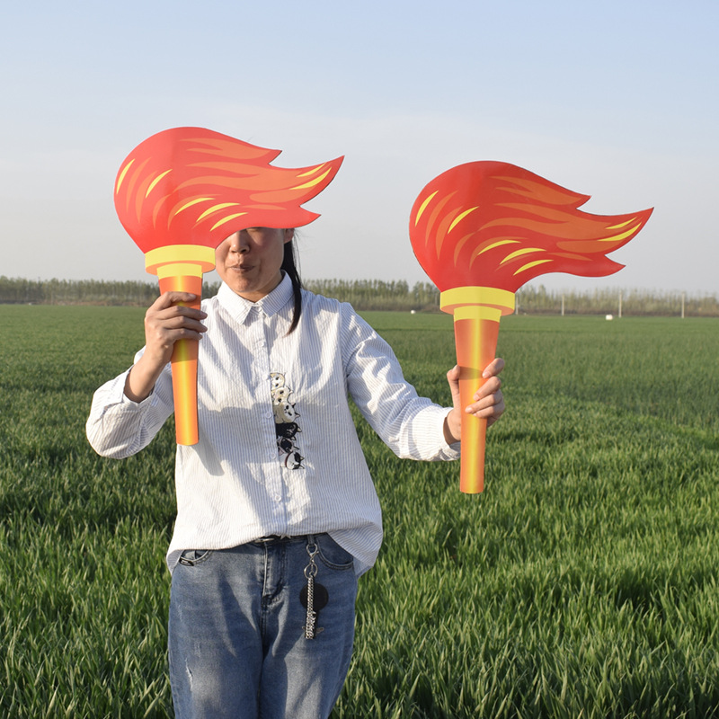 创意火炬舞蹈道具舞台表演用品学校运动会开幕式入场式手拿道具