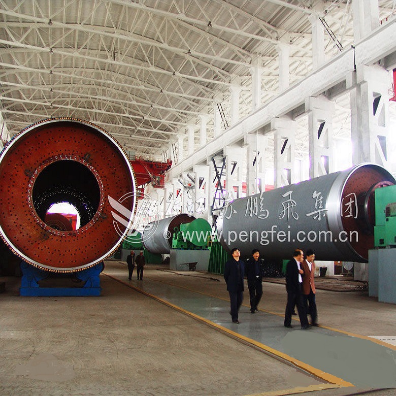 供应鹏飞产镍红土焙烧回转窑炉—Φ4.4x100m回转窑