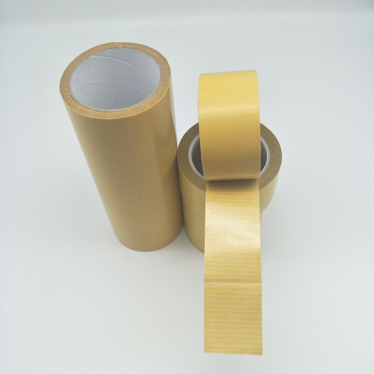 网格纤维双面胶带 强力双面胶 纺织物贴合