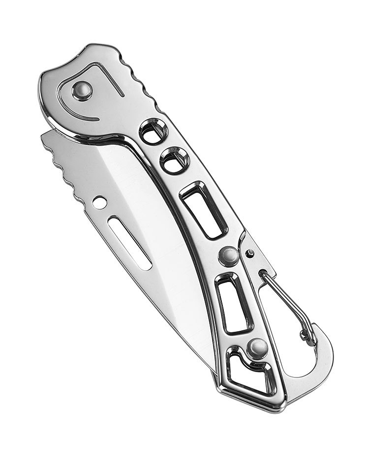 卡装不锈钢折叠刀随身野营刀具便携水果刀小刀现货