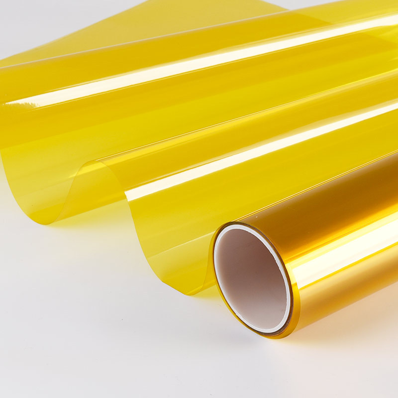 建筑装饰膜彩色玻璃贴膜窗户家用玻璃贴纸膜透光薄膜pet双向透明