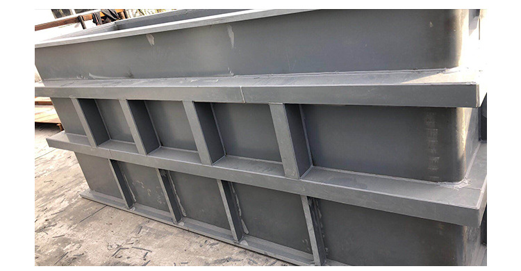 pvc工业电解水槽加工定制 电镀氧化电镀酸洗槽聚 氯塑料水槽供应