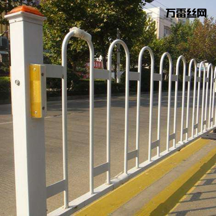 市政u型交通防护人行道隔离京式道路护栏 京式机动车道路交通护栏