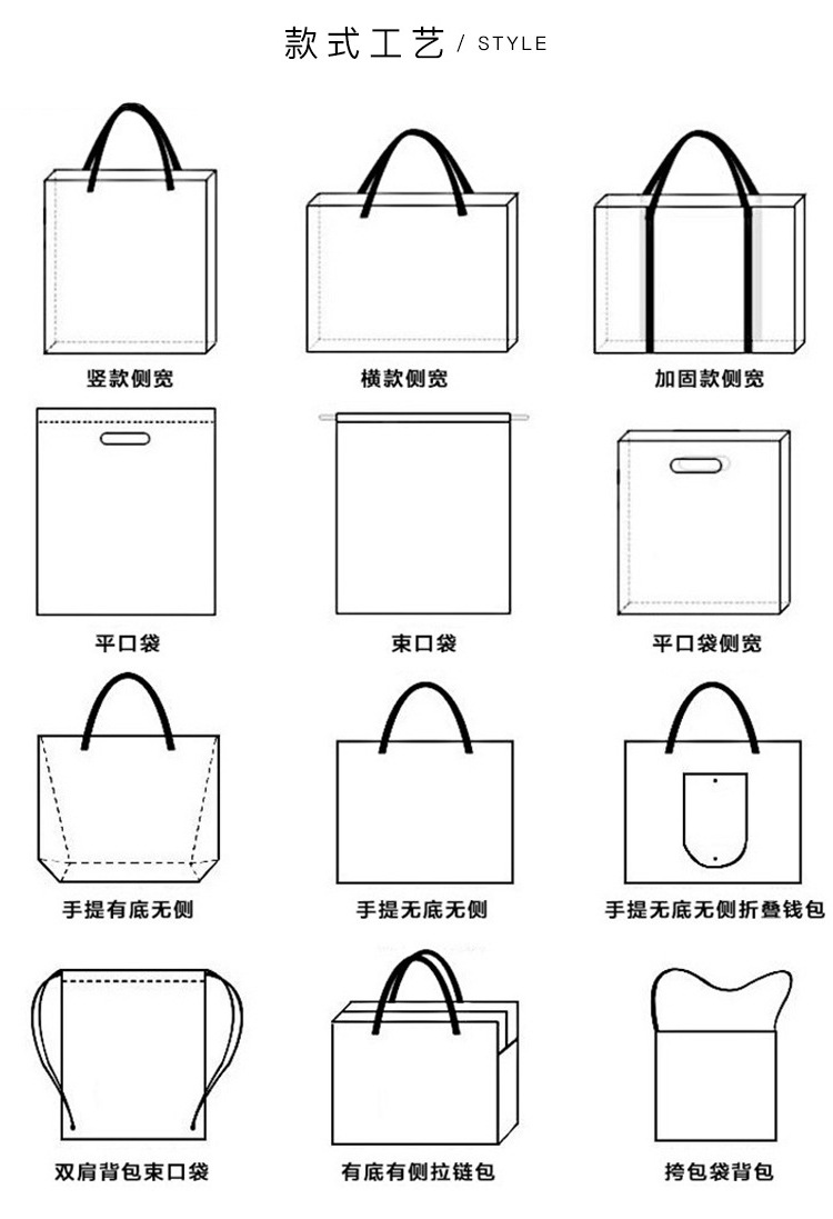 厂家批发折叠帆布袋定制棉布手提袋学生创意单肩帆布包定做logo