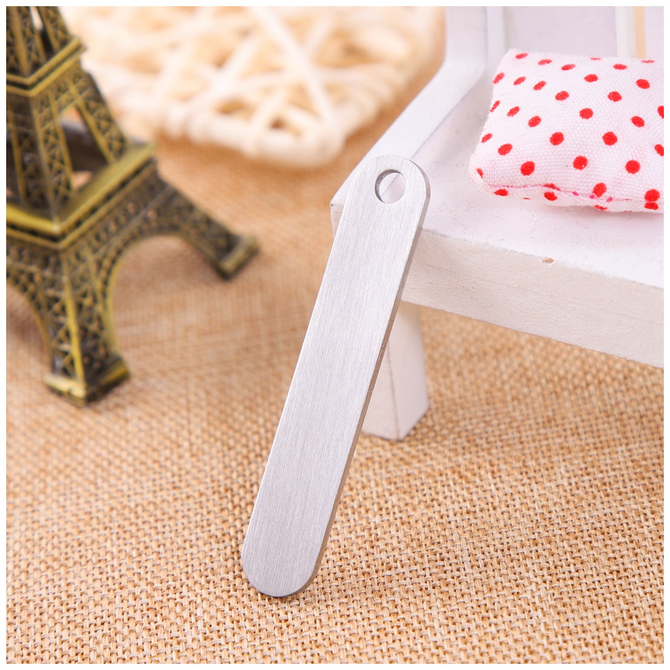 不锈钢长条黄铜钥匙牌防丢牌男女挂件电话号码牌激光打标刻字定制